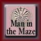man in a maze is the symbol of the native american indian man in his meaning of all things represent in Zuni Jewelry