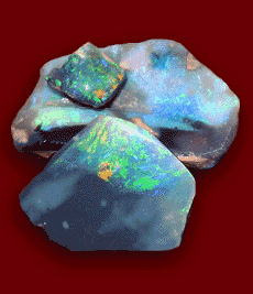 Precious opal reflects light with a play of brilliant colors across the visible spectrum, making it one of the most sought-after gemstones in the world.